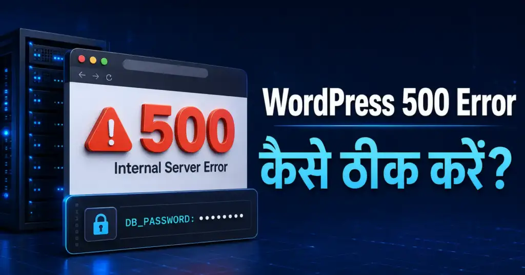 WordPress 500 Internal Server Error ठीक करने की हिंदी गाइड