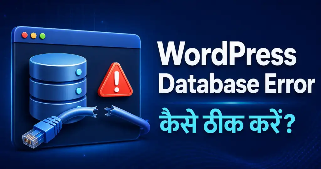 WordPress Database Connection Error कैसे ठीक करें